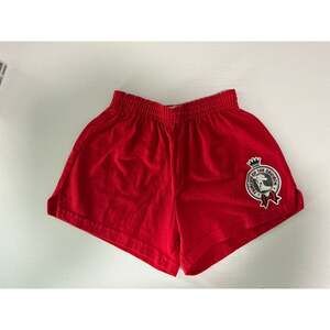 Soffee Girls Red Princess Of The Gridiron Pull-On Shorts Youth Size Medium